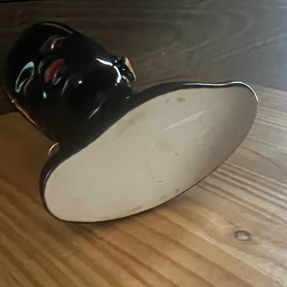 Vintage African Ceramic Head Vase Planter 4.5” - Picture 5 of 6